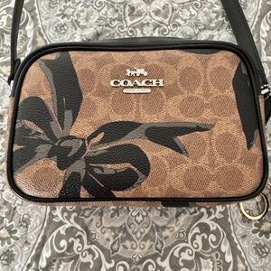 Coach brown crossbody bag